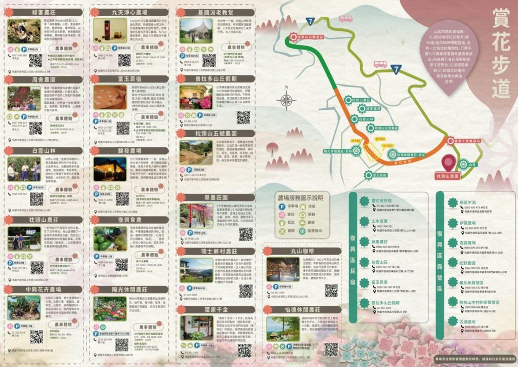 2022桃園繡球花季導覽手冊